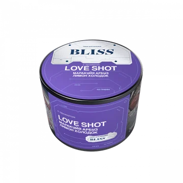 BLISS  ароматом Маракуйя,арбуз,лимон  холодок(Love Shot), 40гр.
