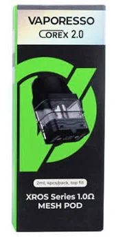 Картридж Vaporesso - XROS (Corex 2.0) Top Fill МESH 2ml, 1.0 Ohm Mesh 1 шт.