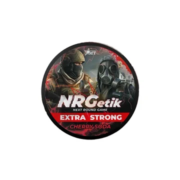 Энерджетик NRGetik Cherry Soda Extra Strong, энергетический пауч, 10 г