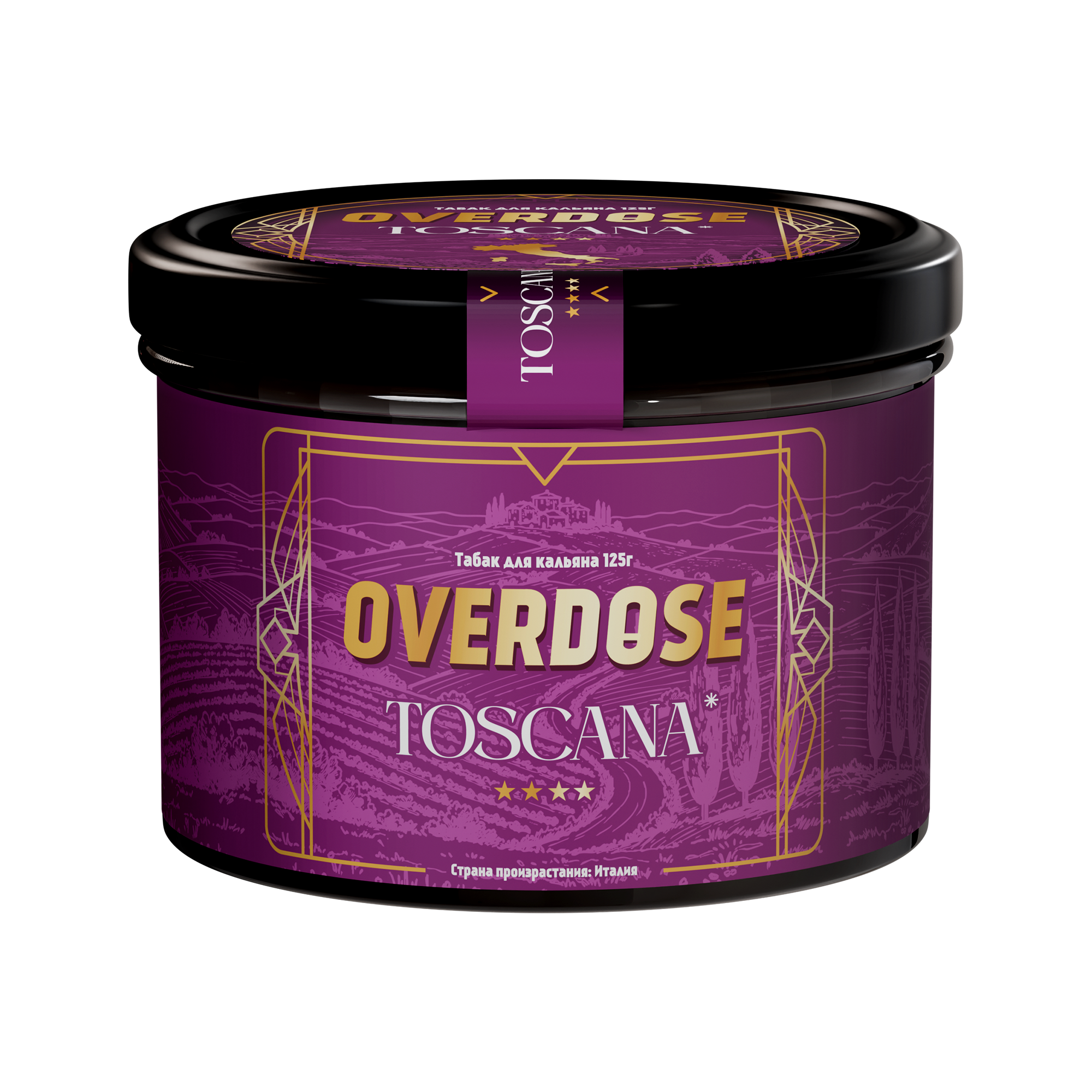 Overdose с ароматом Тоскана(Toscana), 125гр