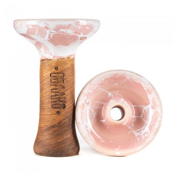 Чашка Облако Phunnel M Glaze Top 55 Белорозовый мрамор